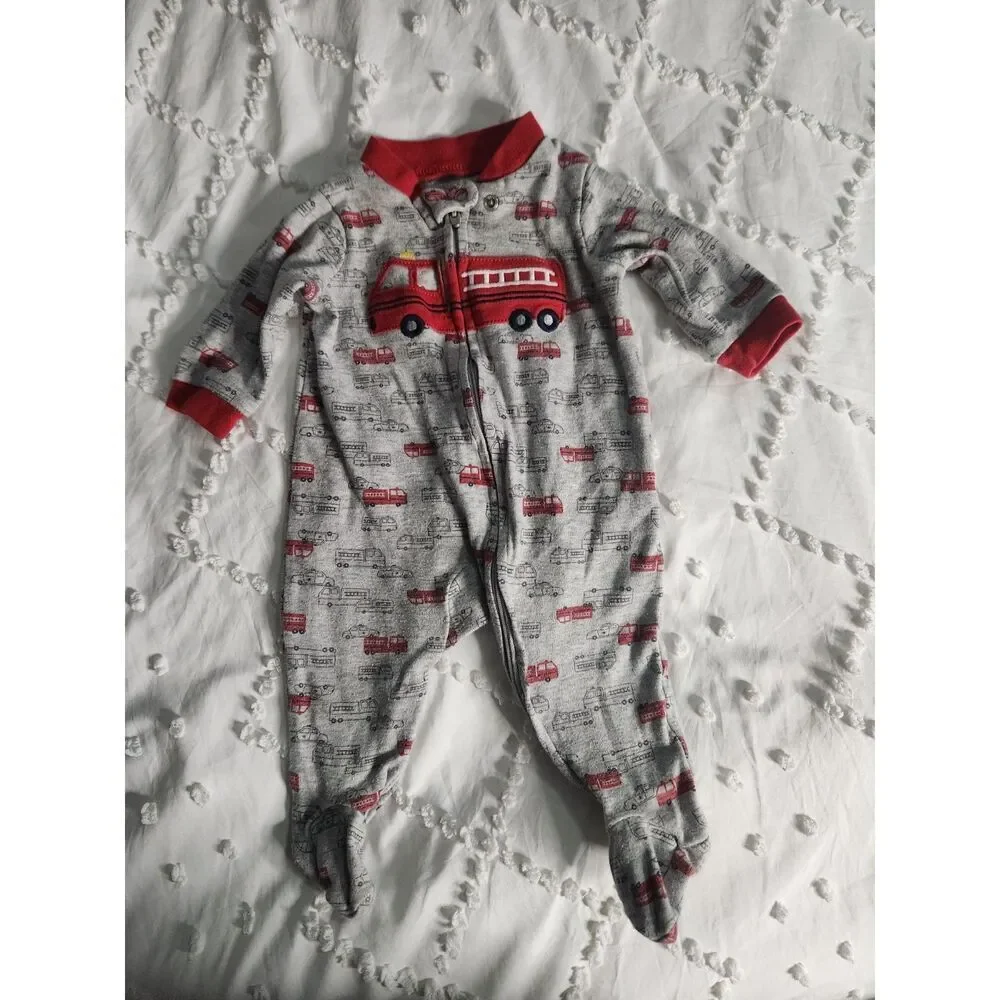 Baby Boy Sleeper Bundle – Carter’s & Dapper Dude (3M / 3–6M)